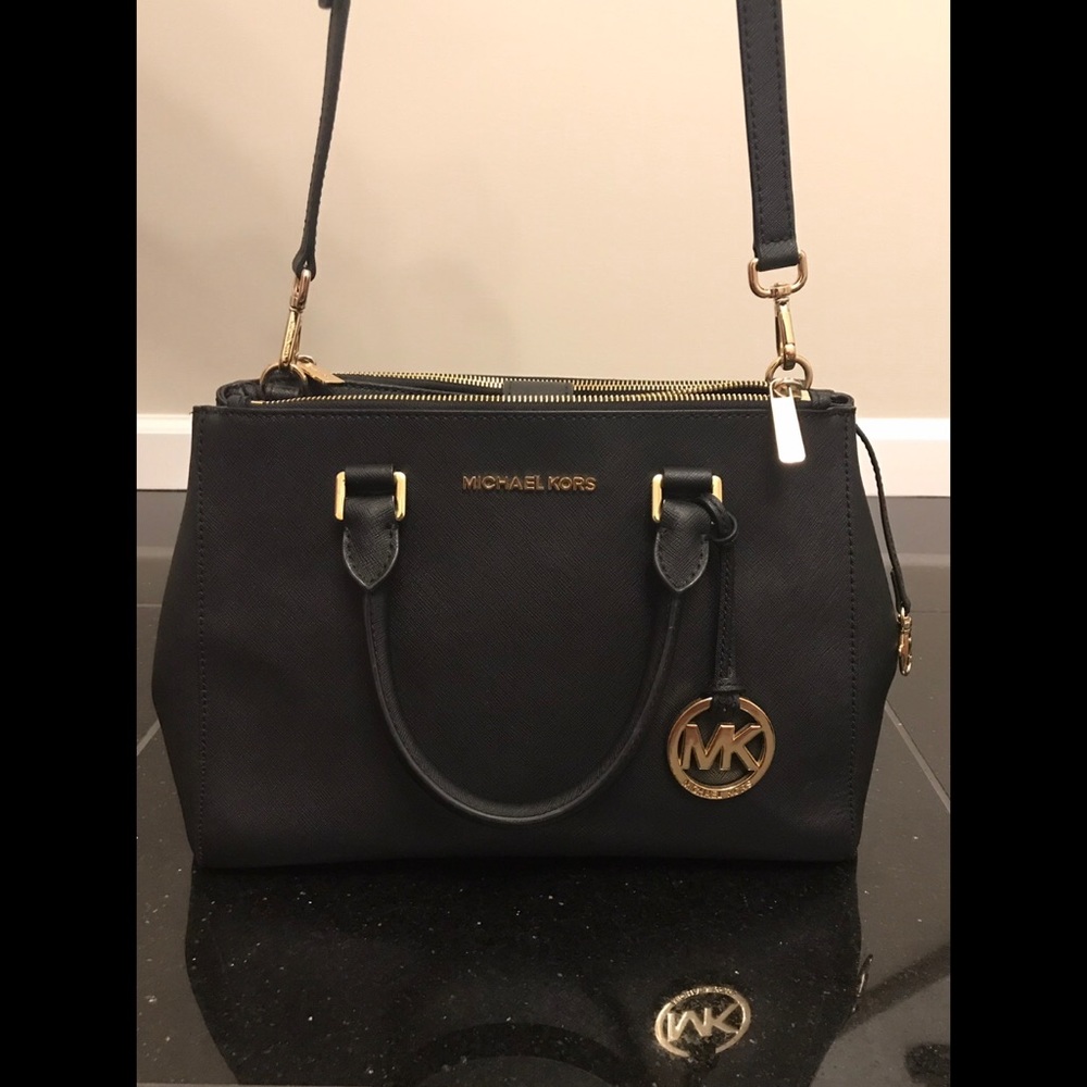Michael Kors Tote 👜 Shoulder Bag Purse (Black)